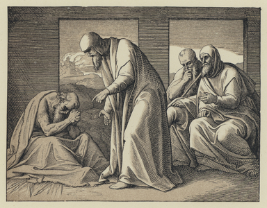 Job, The Vision of Eliphaz (engraving)
