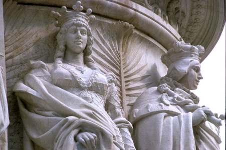 Rome, Vittoriano, Detail of the Bas-Reliefs of the Altare Della Patria (photo)