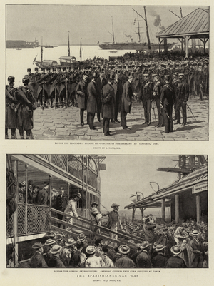The Spanish-American War (litho)