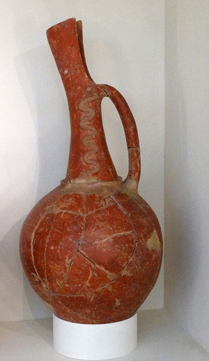 Jug buried with the dead of the Vounous Cemeteries, Cyprus