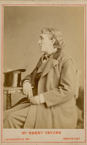 Henry Irving, actor (photo)