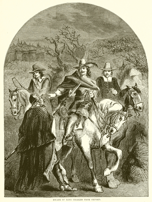 Escape of King Charles from Oxford (engraving)