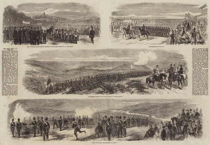 The Sham Fight at Brighton (engraving)