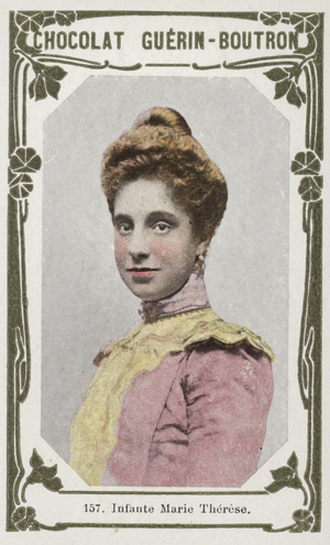 Infante Marie Therese (coloured photo)