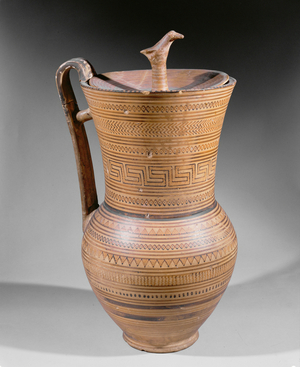 Oenochoe with lid …