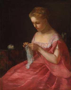 The Young Bride, c.1866-67 (oil on canvas)