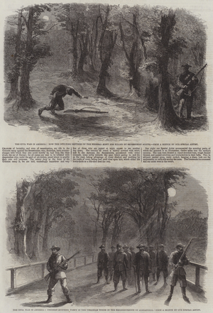 The Civil War in America (engraving)