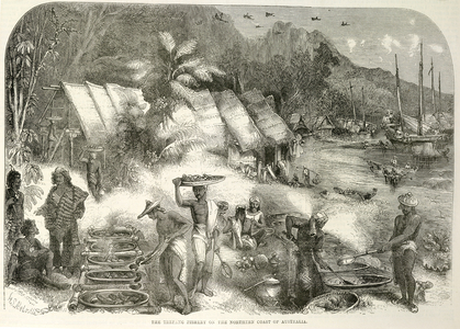 The Trepang (Aboriginal people) fishery on the northern coast of Australia