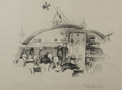 The Crota Paluc, 1960 (Indian ink on paper)