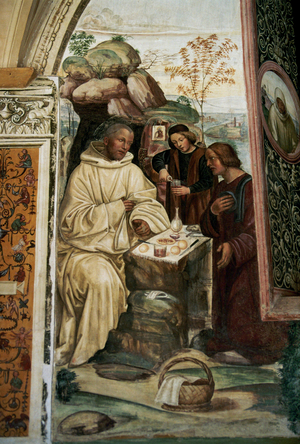 Vita of Saint Benedict da Nurcia, 1497-1508 (fresco)