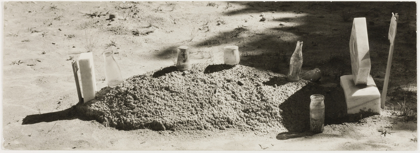 A Child's Grave, Hale County, Alabama, 1936 (gelatin silver print)