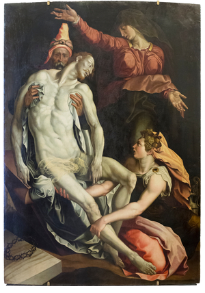 The entombment of Christ