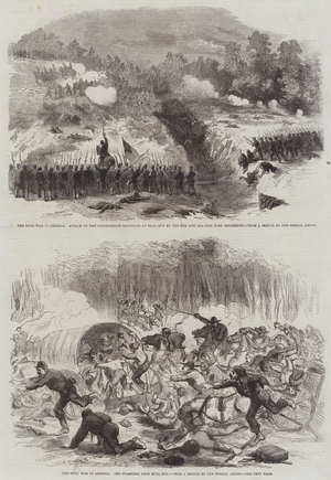 The Civil War in America (engraving)