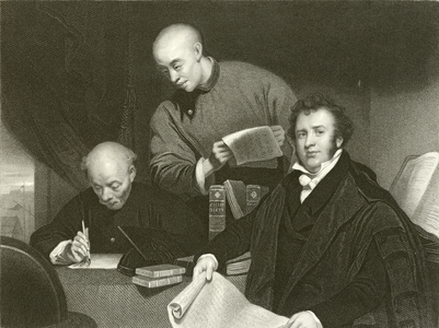 The Reverend Robert Morrison (engraving)