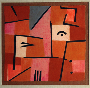Beware of Red (oil on canvas)