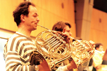Orchestra rehearsal, 1995 (photo)
