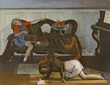 The Living Room, 1941-43 (oil on canvas)