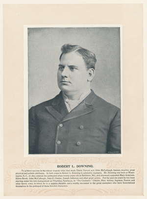 Robert L Downing (b/w photo)