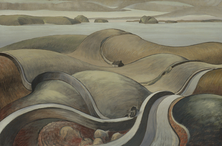 Shepherd landscape, 1928-46 (oil on canvas)