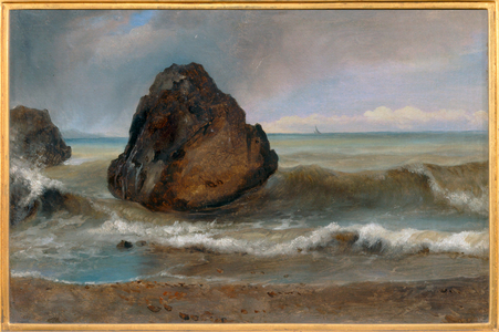 Vue de mer, à Salerne - View of the sea at Salerne ...