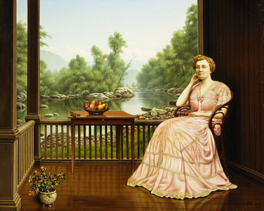 Afternoon Idyll, 1920 (oil on canvas)