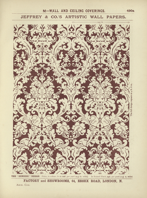 Page from The Architect's, Surveyor's and Engineer's Compendium 1892 (litho)