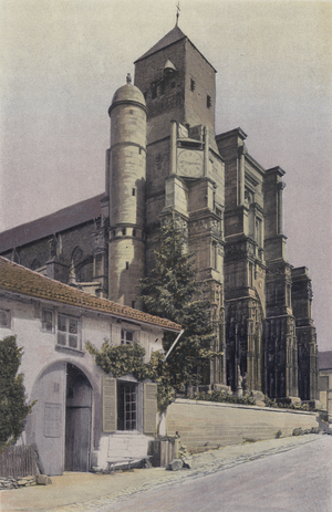 Rembercourt-aux-Pots, Eglise, Facade N O (colour photo)