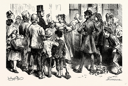 Charles Dickens Sketches by Boz the Prisoners Van.
