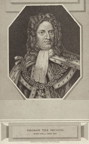 King George II of Great Britain and Ireland (engraving)
