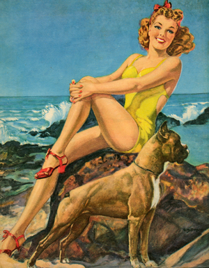 Star Weekly Magazine Advert, USA, 1950s