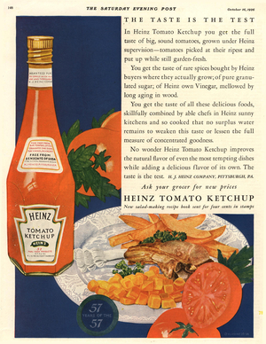 Heinz Magazine, advert, USA, 1920s
