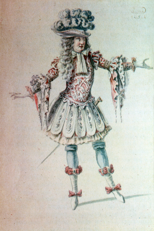 Costume design for character