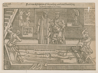 The Torture of Cuthbert Simson (engraving)