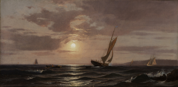 Afternoon Sun, ca. 1880 (oil on canvas)