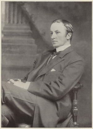 The right hon George Nathaniel Curzon (b/w photo)