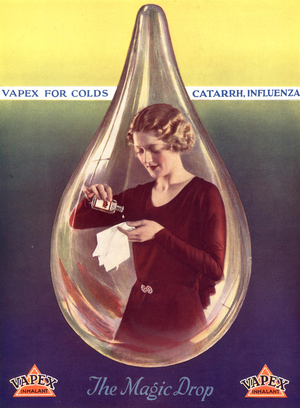 Vapex Magazine, advert, UK, 1940s