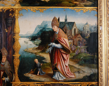 Saint Augustine altar