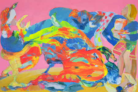 The Menu, 2023 (acrylic on canvas)