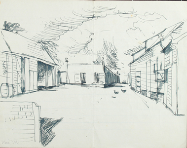 Vine Yard (pen & ink on paper)