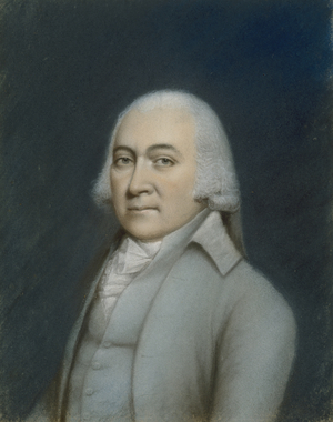 Portrait of John Adams, c.1800-1832 (pastel on gray paper)