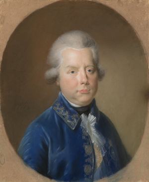 William V, Prince of Orange, 1789 (pastel on parchment)