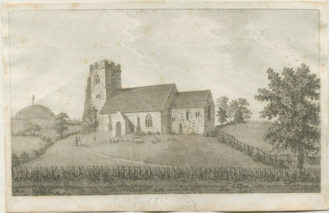Castle Church - Church: engraving, nd [?18th cent] (print)