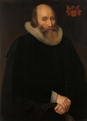 Portrait of Antonius Antonides van der Linden, 1633 (oil on panel)