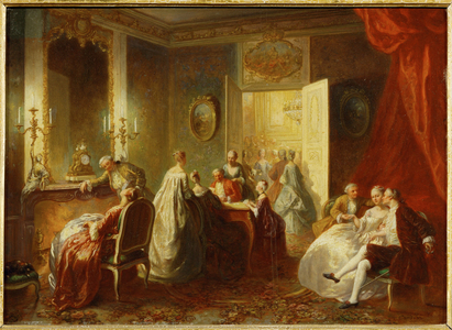 After dinner entertainment in the 18th century …