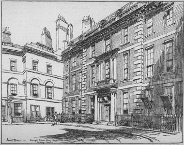 Harrington House, Craig's Court, London (engraving)