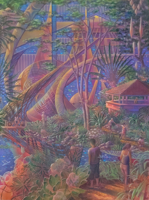 Still Waters, 2022 (acrylic on canvas)