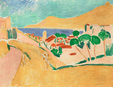 Collioure in August, c.1911 (oil on canvas)