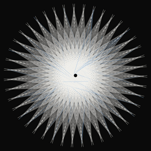 Frozen Trajectories 021,2026 (algorithmic art)