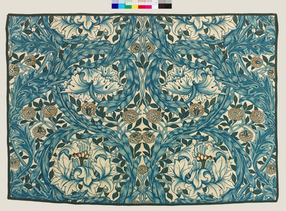 African Marigold, 1876 (printed textile)