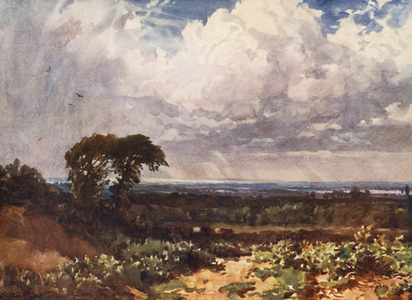 The Cloud (colour litho)